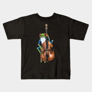 Bass Frog Kids T-Shirt